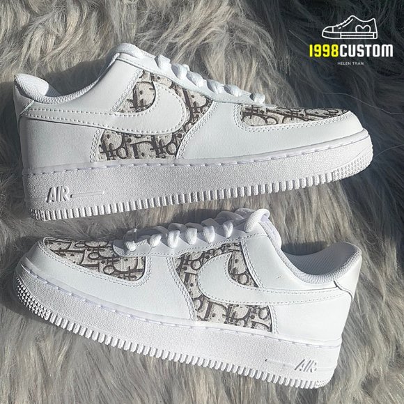 Authentic Nike Air Force 1 Custom Free Shipping - Picture 2 of 8